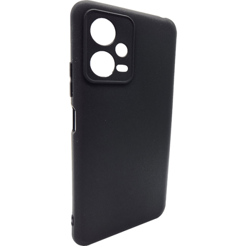 Černý silikonový obal Redmi Note 12 5G