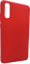 Červený silikonový obal Huawei P20