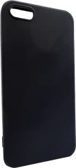 Černý silikonový obal iPhone 5
