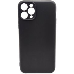 Černý silikonový obal iPhone 11 PRO